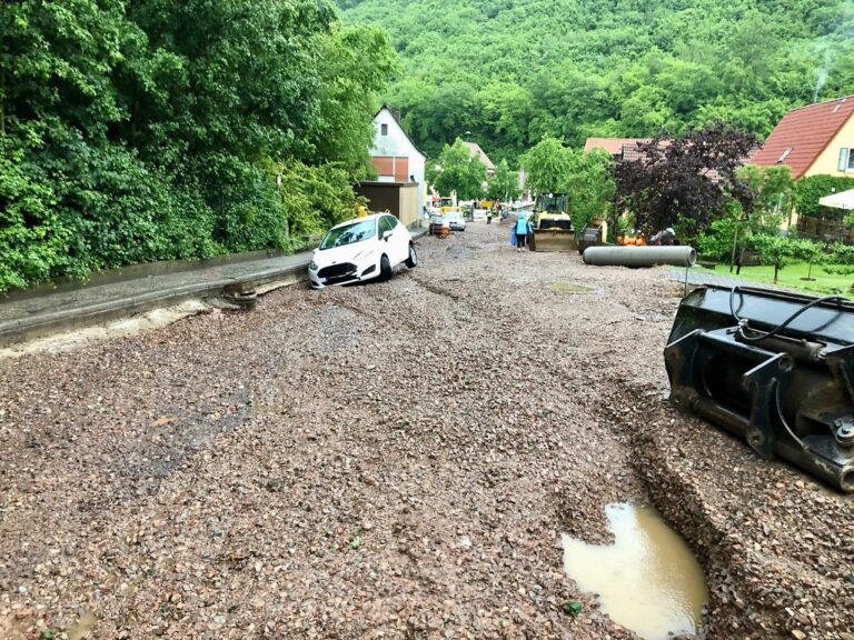 Weitere Infos zum schweren Unwetter in der VG Rüdesheim