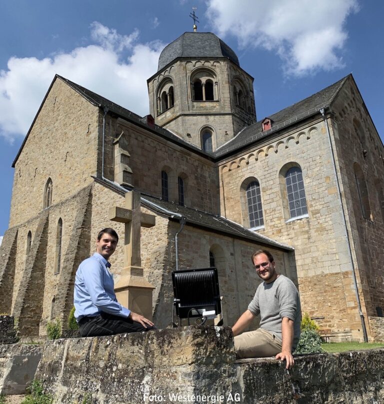 Klosterkirche erstrahlt umweltfreundlich