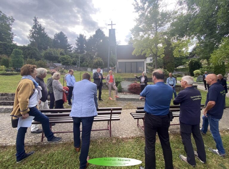 Für über 500 000 Euro wird Friedhof zur Park und Begegnungsstätte umgebaut