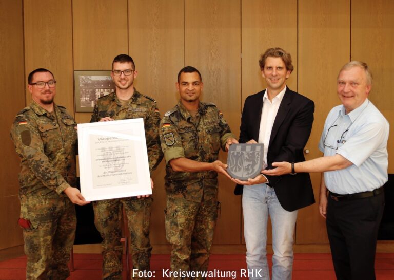 Corona Pandemie: Landrat Dr. Marlon Bröhr sagt Danke für die Unterstützung der Bundeswehr