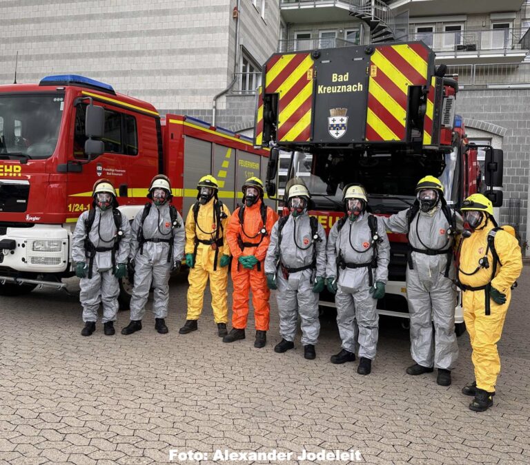 Feuerwehr bildeten CSA-Träger aus