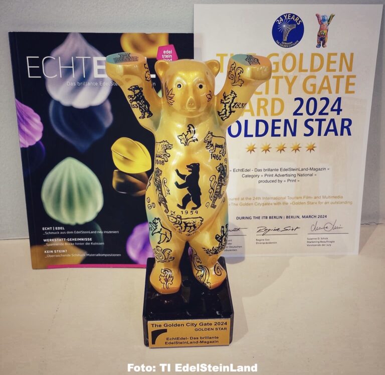 EdelSteinLand-Magazin EchtEdel gewinnt den Golden Star