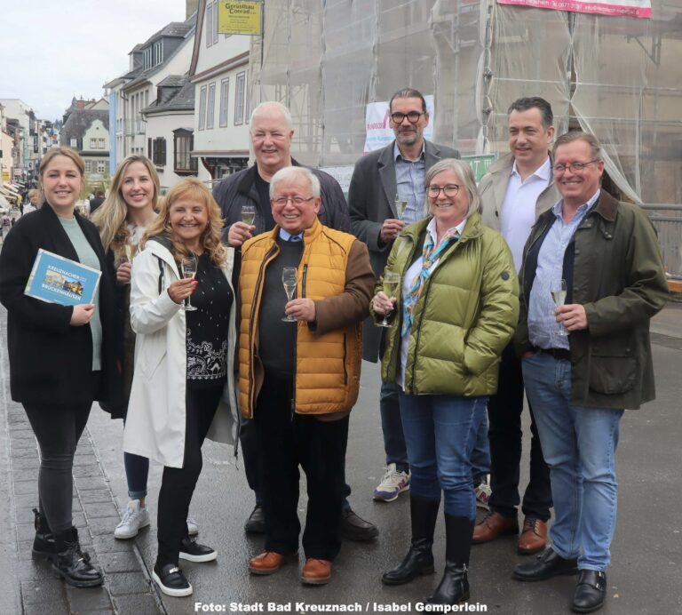 Im neugestalteten Brückenhaus wird es eine Weinstube geben