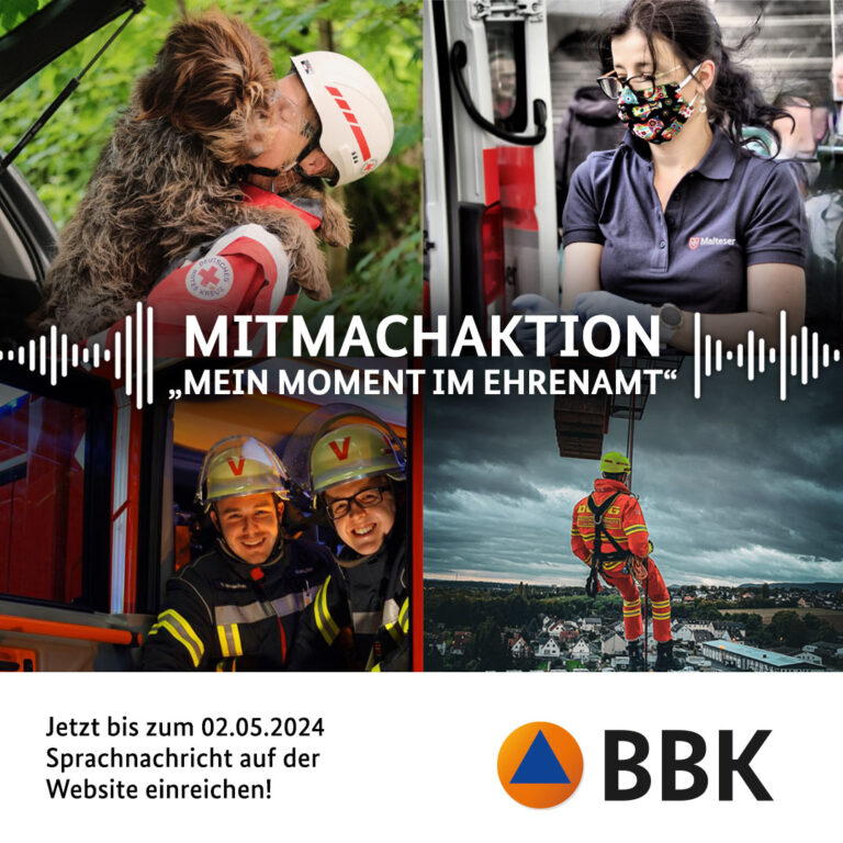 BBK sucht „Deinen Moment im Ehrenamt“