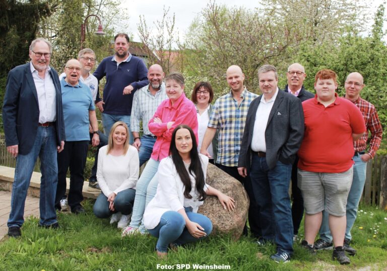 Kandidatenaufstellung der Weinsheimer SPD