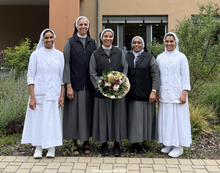 Neue indische Schwestern im Haus Maria Königin in Kirn