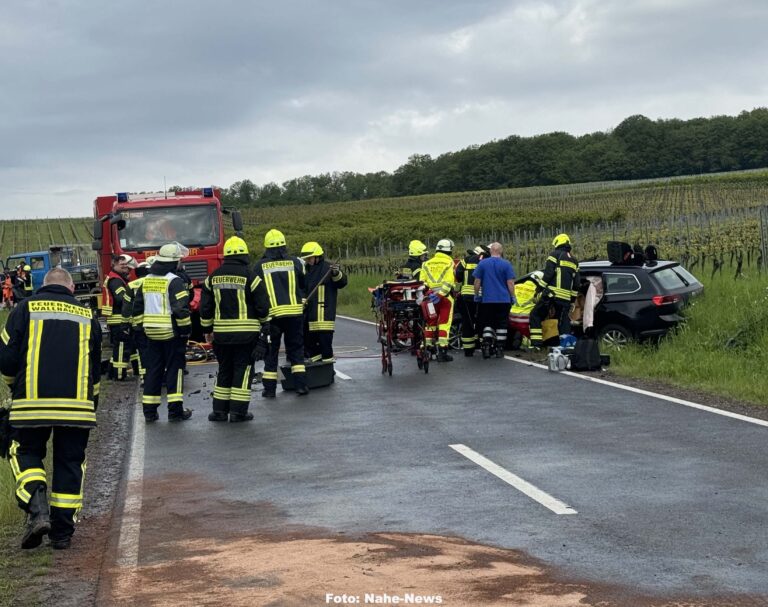 Weitere Einzelheiten zum schweren Unfall zwischen Windesheim und Wallhausen