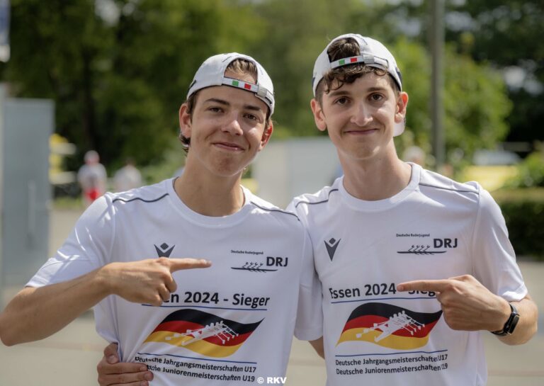 Jasper Weber und Fritz Mönch sind erst Deutsche Meister beim RKV