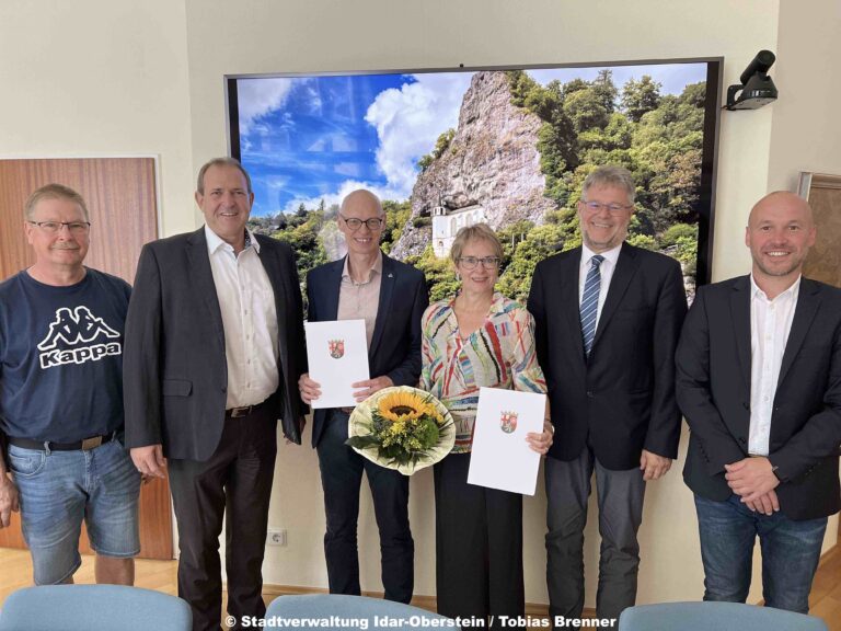 Ehepaar Brill feierte gemeinsames Dienstjubiläum bei der Stadtverwaltung