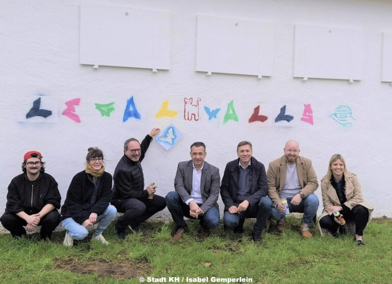 Graffiti-Kunst auf der Pfingstwiese jetzt legal möglich