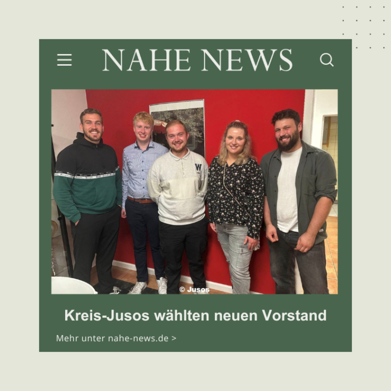 Kreis-Jusos wählten neuen Vorstand