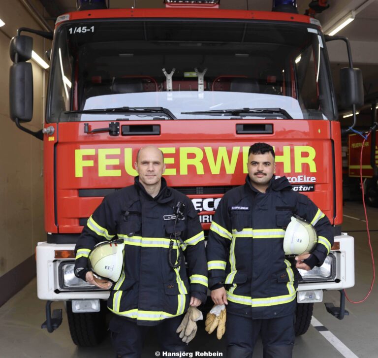 Feuerwehr freut sich über Engagement von Feuerwehrmann „Musti“