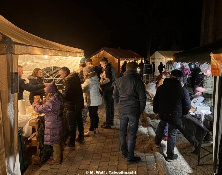 Vorbereitungen für die 7. Talweihnacht laufen: Höhepunkte sind Kindermitmachkonzert und große Adventsverlosung