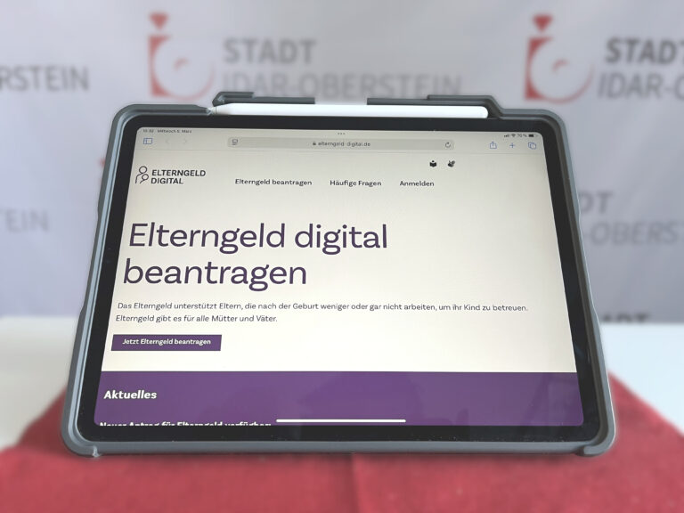 Elterngeld digital beantragen