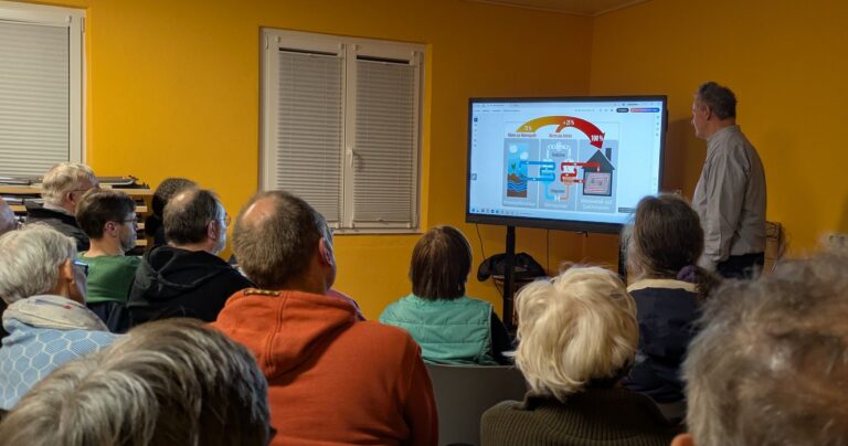 Volles Haus in Monzingen: Großes Interesse an der ersten Wärmepumpen-Party