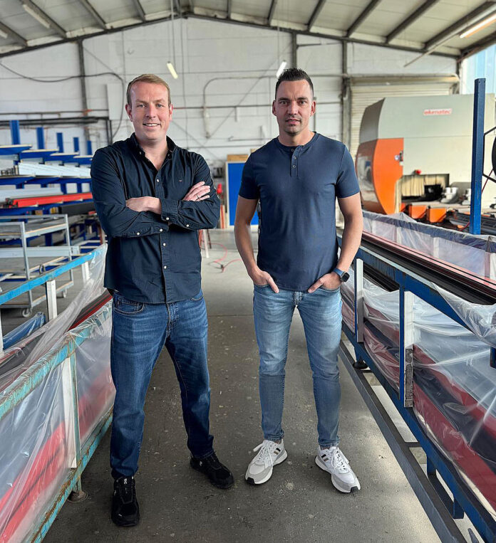 Sind mit dem ersten Jahr sehr zufrieden: Felix Kehl (li.) und Mark Krismer.