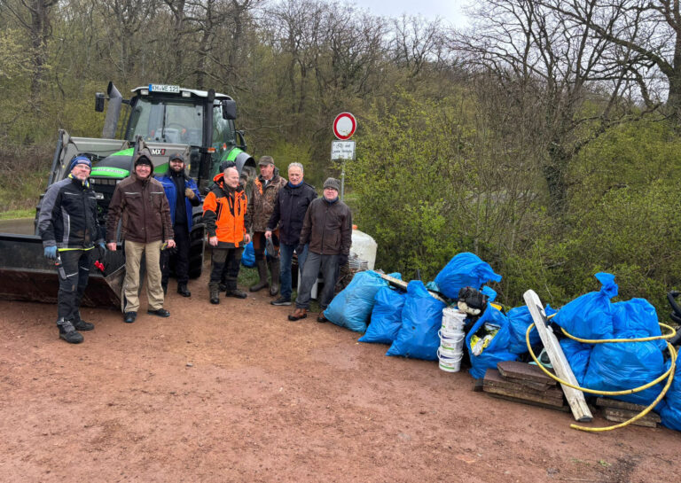 Gemeinsam für ein sauberes Hüffelsheim: Erfolgreicher Umwelttag